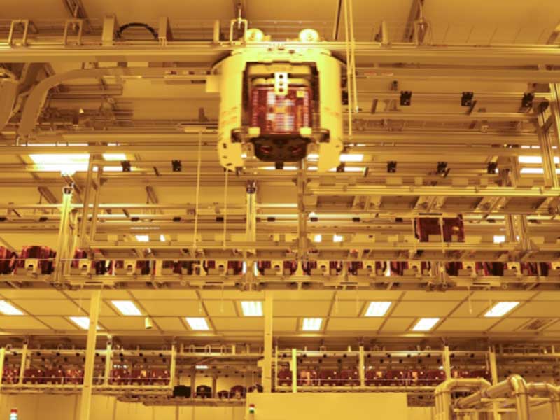 晶圆搬运天车轨道轮