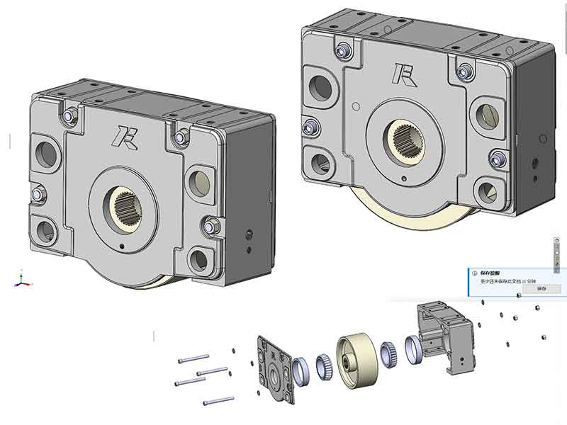 DRS行走轮箱系统